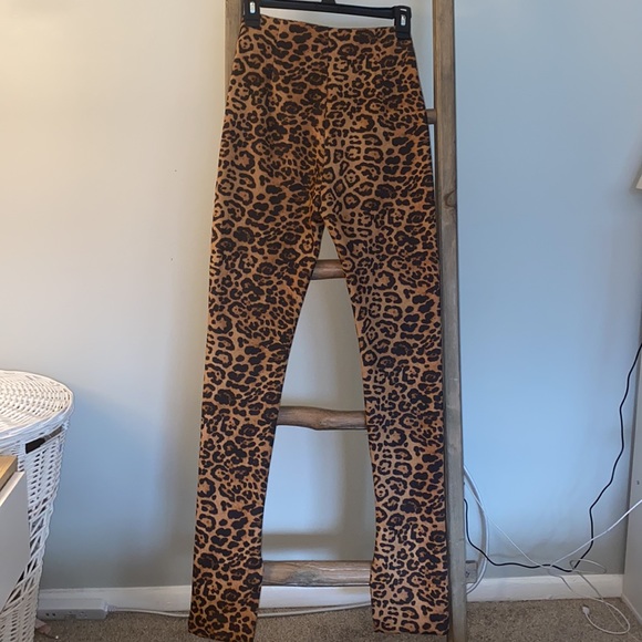 F21 Suede Cheatah Pants - Picture 5 of 5